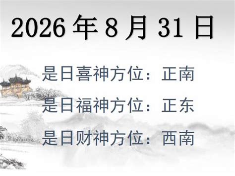 今日財神方位|吉神方位：今日财神方位查询（财神/喜神/福神）